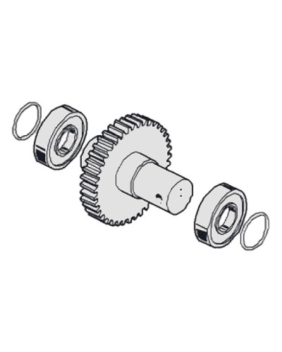 Вал выходной G6000 Came 119RIG054 в Пятигорске Запчасти для шлагбаумов и автоматики Pintop.ru