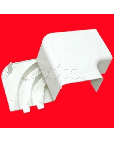 Угол плоский 100х55 с задней стенкой и разделителем для кабель-канала серии ARC-LAN, огнестойкость E15-E110 Экопласт 576311-E110 в Пятигорске Аксессуары для кабель-канала Pintop.ru