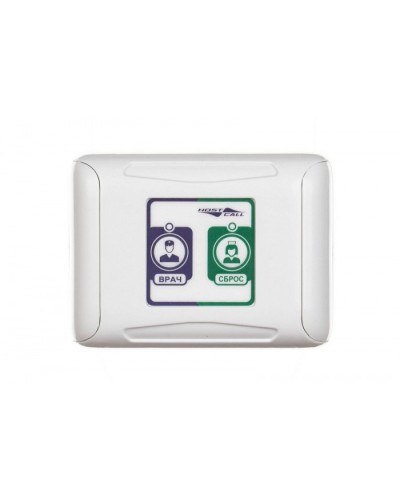 Кнопка присутствия/сброса и вызова врача Hostcall MP-434W2 в Пятигорске Система оповещения и трансляции Hostcall Pintop.ru