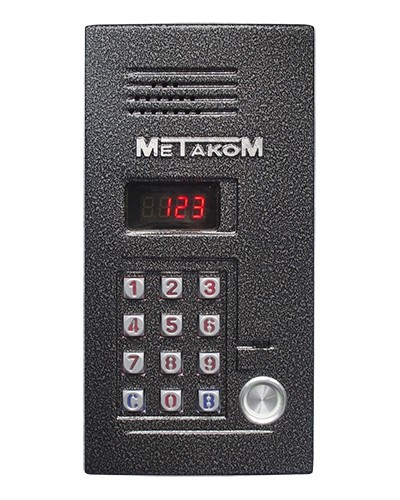 Блок вызова домофона Метаком MK2012-TM4EN в Пятигорске Блоки вызова многоабонентные Pintop.ru