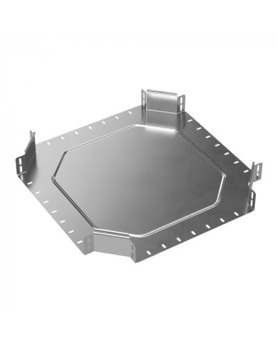 Ответвитель Х-образный Стандарт INOX (AISI 304) 400х80 Промрукав (PR16.3185) в Пятигорске Аксессуары для лотков Pintop.ru