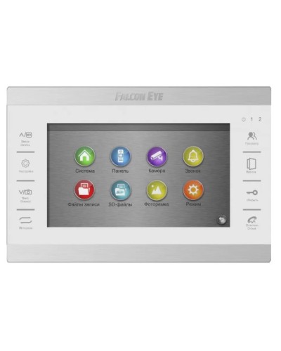 Видеодомофон Falcon Eye FE-70 ATLAS HD (White) VZ в Пятигорске Абонентские видеоустройства Pintop.ru