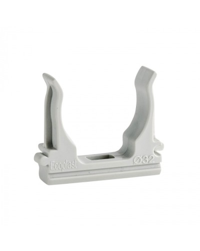 CF32G Держатель (клипса), без галогена, для труб D32мм (10шт) Экопласт (41732-10HF) в Пятигорске Держатели, клипсы, скобы Pintop.ru