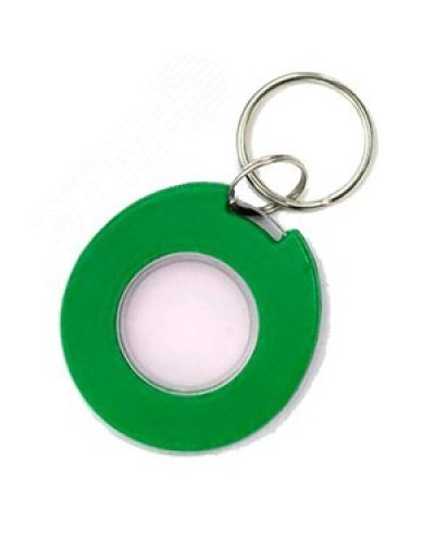 IronLogic IL-08MGT, 1K,с кольцом, зелёный с прозрачной серединой в Пятигорске Оптовые идентификаторы Pintop.ru