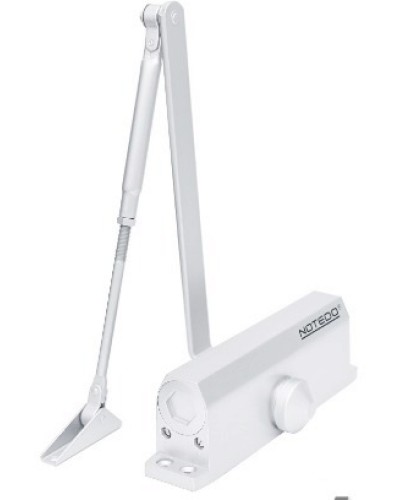 Доводчик NOTEDO DC-150 EN4/5/6 (белый) в Пятигорске Доводчики Pintop.ru