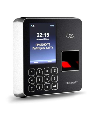 Терминал комбинированный биометрический BioSmart-WTC2-MF в Пятигорске Контроллеры Pintop.ru
