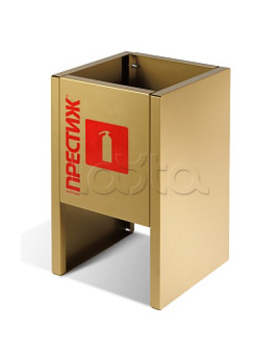 Подставка напольная ПРЕСТИЖ золото под 1 огнетушитель ПОЖТЕХНИКА в Пятигорске Аксессуары для огнетушителей Pintop.ru