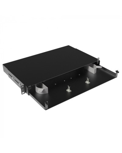 Оптическая полка выдвижная, без лицевой панели, неукомплектованная, 1U,черная DKC RNFPE1U24 в Пятигорске Кроссы оптические Pintop.ru