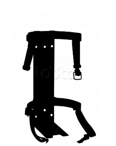 Кронштейн ПОЖТЕХНИКА КТР-8/9 на 2 ремнях (d180-185) для ОП/ОВП-8, ОП/ОВЭ-9 в Пятигорске Аксессуары для огнетушителей Pintop.ru