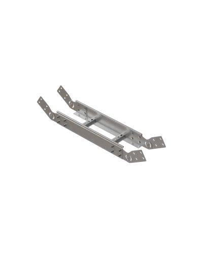 Вертикальный шарнирный угол 100х600х1,5 мм HD N КМ-профиль (LSHL100-600-1.5 HD N) в Пятигорске Аксессуары для лотков Pintop.ru