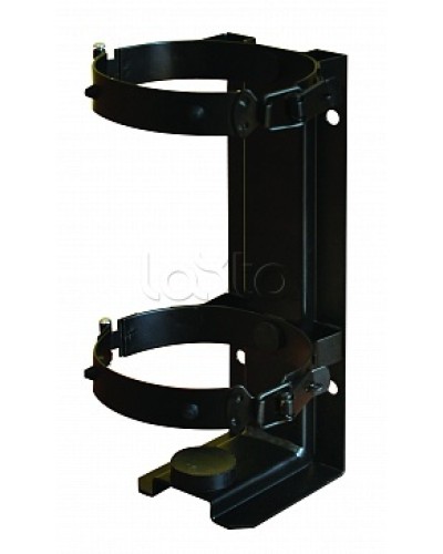 Кронштейн ПОЖТЕХНИКА КТХ-3 на 2-х металлических хомутах (d110) для ОУ-2 ИНЕЙ/ОП-3 МИГ в Пятигорске Аксессуары для огнетушителей Pintop.ru