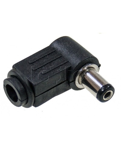 Разъем питания штекер 2.1х5.5x10мм угловой (50шт/уп) REXANT 14-0312 в Пятигорске Коннекторы Pintop.ru