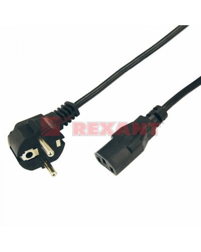 Шнур сетевой Евро 0.75мм² 1.8М (PVC) (с заземлением) (10шт/уп) REXANT 11-1131 в Пятигорске Патч-корды и пигтейлы Pintop.ru