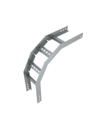 Угол лестничный вертикальный внешний 90 гр. 50х600х1,2 мм КМ-Профиль (LVL90-50-600-1.2) в Пятигорске Аксессуары для лотков Pintop.ru