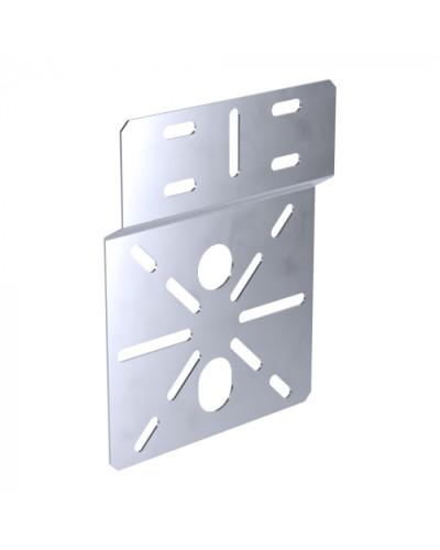 Монтажная пластина для ЭМК Стандарт INOX (AISI 316) 195х150 Промрукав (PR16.3813) в Пятигорске Аксессуары для лотков Pintop.ru