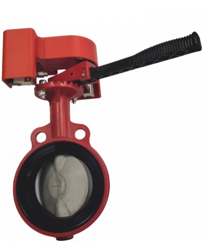 Затвордисковый с ручным приводом с контролем положения УКПЗА Спецавтоматика 3т100/1,6(Р)-Ф.УЗ.1-АК-100v1 в Пятигорске Затворы дисковые Pintop.ru