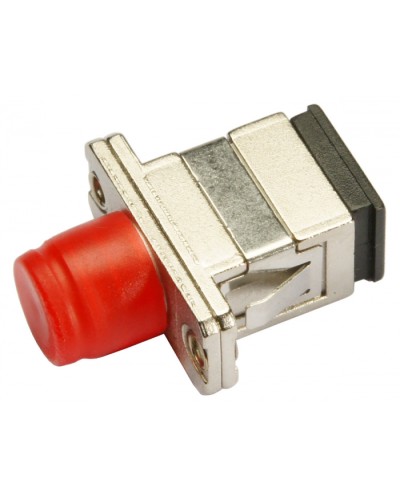 Соединитель проходной SC-FC, SM(для одномодового кабеля), D-тип Cabeus SC-FC-SM в Пятигорске Проходные адаптеры и розетки оптические Pintop.ru