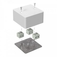 Коробка огнестойкая для кабель-канала 40-0460-FR6.0-6 Е15-Е60 (латунь) 85х85х45 Промрукав (40-0460-FR6.0-6-Е60)