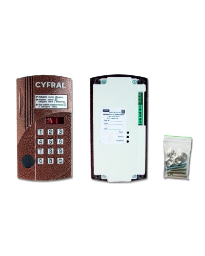 Блок вызова видеодомофона на 100 абонентов Цифрал CCD-2094.1M/РК в Пятигорске Вызывные аудиопанели малоабонентные Pintop.ru