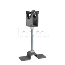 Держатель токоотвода металлический дистанционный L=100мм, CZ/NI EKF PROxima (lp-d2115-100-cz)