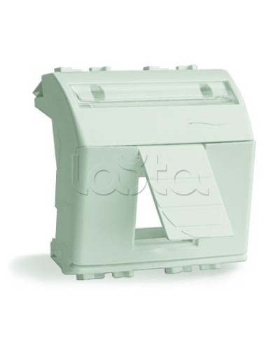 Адаптер для информационных разъемов Keystone, белый, 2 мод DKC 76613B в Пятигорске Аксессуары для кабель-канала Pintop.ru