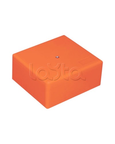 Коробка огн. с глад. стенками,без галогена, IP41, 2P, (1,5-6мм2) (оранж) ОКЛ Экопласт (46201HF) в Пятигорске Коробки (ОКЛ) Экопласт Pintop.ru