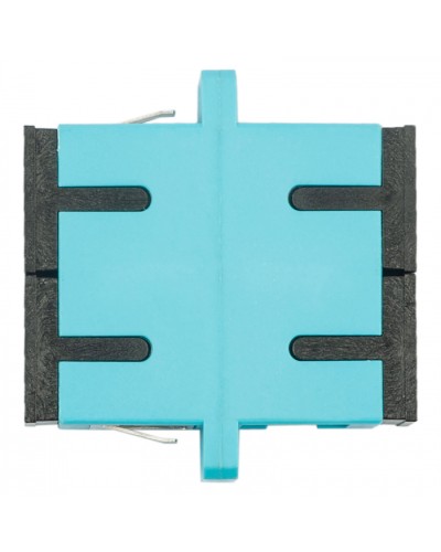 Адаптер оптический проходной SC-SC, OM3, дуплекс (duplex), бирюзовый Datarex DR-541023 в Пятигорске Коммутационные изделия Pintop.ru