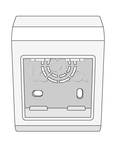 Коробка монтажная под 2 модуля 45x45 мм PDM DKC 10013 в Пятигорске Аксессуары для кабель-канала Pintop.ru