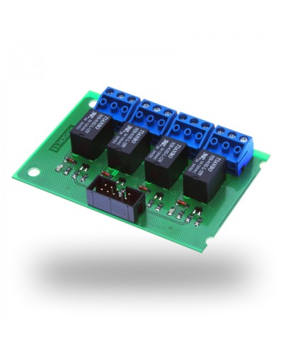 Расширитель релейный Parsec NMO-04 в Пятигорске Сетевая СКУД Parsec Pintop.ru