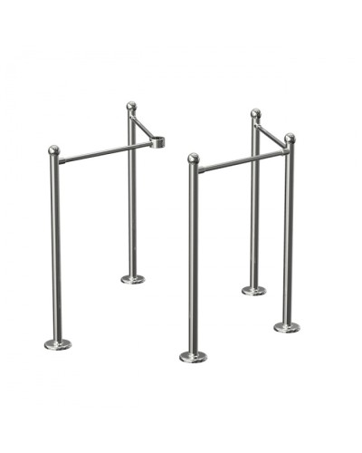 Ограждение угловое Ростов-Дон ОУ-Р (Хром) в Пятигорске Ограждения Pintop.ru