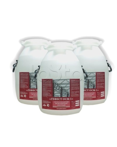 Cостав огнезащитный для металлических конструкций Гефест ОСМ-1 в Пятигорске Огнезащитные краски Pintop.ru