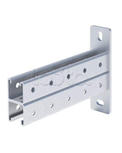 STRUT-консоль двойная 41х41 мм, основание 650 мм HDZ EKF (stkd414165-HDZ) в Пятигорске Аксессуары для лотков Pintop.ru