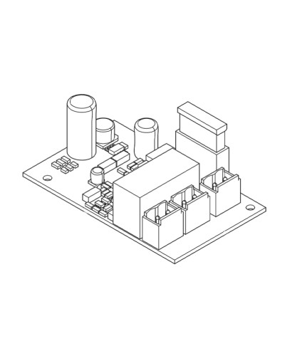 Came LB39 (002LB39) - Плата аварийного питания для подключения и зарядки 2 аккумуляторов, 12 В - 7 Ач в Пятигорске Запчасти для шлагбаумов и автоматики Pintop.ru