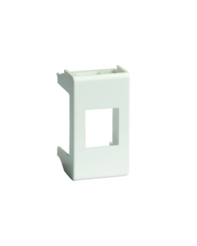 Адаптер для keystone, VIVA, 1 мод, цвет серый DKC 45107 в Пятигорске Аксессуары для стоек и шкафов Pintop.ru