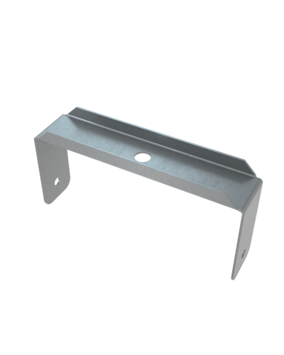 Скоба для подвеса на шпильке 150 мм INOX304 КМ-Профиль (SPS150 INOX304) в Пятигорске Держатели, клипсы, скобы Pintop.ru