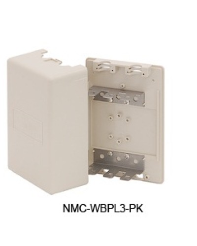 Щит распределительный настенный 3 плинта NIKOMAX (NMC-WBPL3-P) в Пятигорске Щиты электрические Pintop.ru