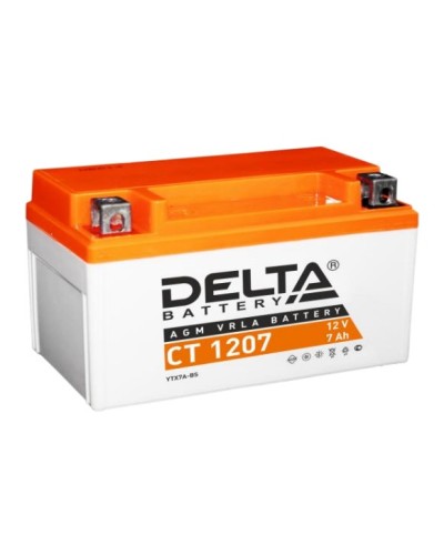 Аккумулятор АКБ 12 - 7 Delta CT 1207* в Пятигорске Электротехническое оборудование Pintop.ru