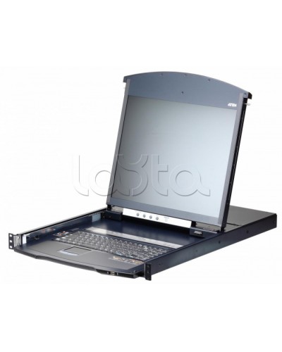 KVM консоль с переключателем ATEN KL1108VN-AXA-RG в Пятигорске Оборудование для видеонаблюдения Pintop.ru