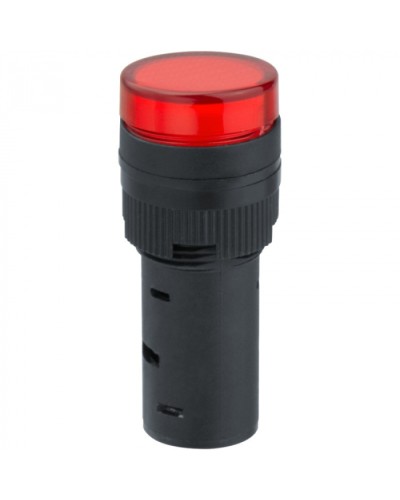 Лампа индикаторная Navigator 82 804 NBI-I-AD16-230-R красная d16мм 230В AC/DC в Пятигорске Источники света(Лампы) Pintop.ru