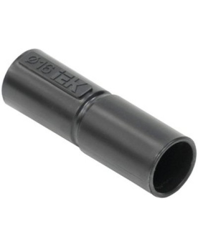ELASTA Муфта труба-труба GI16G черная IEK (CTA10D-GIG16-K02-100) в Пятигорске Повороты, муфты, тройники Pintop.ru