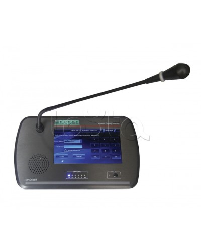 Консоль микрофонная DSPPA MAG-6588 в Пятигорске Система оповещения и трансляции Dsppa Pintop.ru