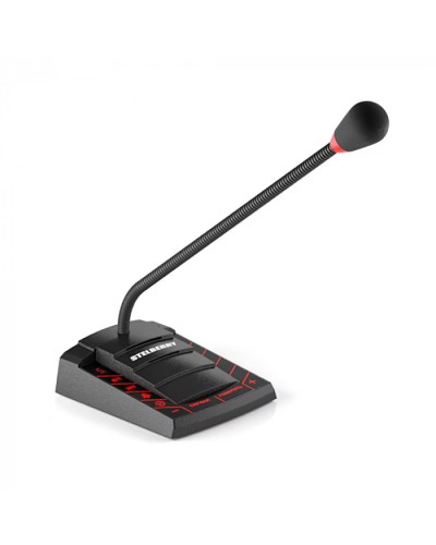 Пульт громкого оповещения STELBERRY F-702 в Пятигорске Микрофонные консоли и микрофоны Pintop.ru