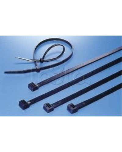Хомут-стяжка нейлоновый, неоткрывающийся, 250х3.6 мм, черные Hyperline GT-250IBC (100 шт/уп) в Пятигорске Стяжки-хомуты Pintop.ru