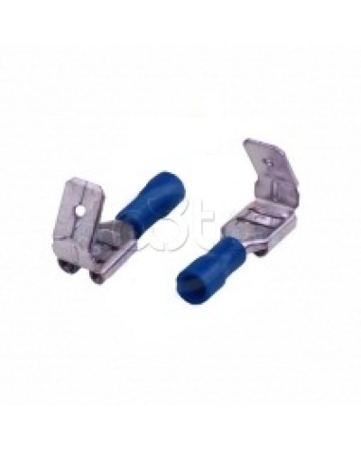 Клемма плоская изолированная 1.5-2.5 мм² (КПИ гнездо+штекер - 7.4мм+6.3мм) (100шт/уп) REXANT 08-0424 в Пятигорске Клеммные колодки Pintop.ru