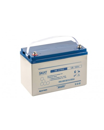 Аккумулятор свинцово-кислотный Бастион SKAT SB 12100S в Пятигорске Электротехническое оборудование Pintop.ru
