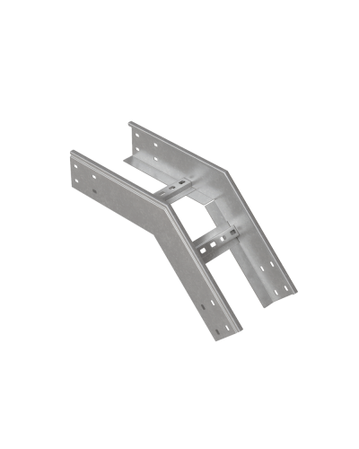 Угол лестничный вертикальный внешний 45 гр. 100х300х1,5 мм INOX304 N КМ-Профиль (LVL45-100-300-1.5 INOX304 N) в Пятигорске Аксессуары для лотков Pintop.ru