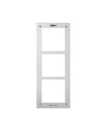 Рамка металическая для 3 модулей Dahua VTOF003 в Пятигорске Дополнительное оборудование для СКУД Pintop.ru