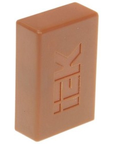 ELECOR Заглушка КМЗ 15х10 дуб (4шт/компл) IEK (EL-KK10D-Z-015-010-K11) в Пятигорске Аксессуары для кабель-канала Pintop.ru