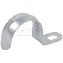 Скоба металлическая однолапковая d25-26мм IEK (100 шт/упак.) (CMAT10-25-100)