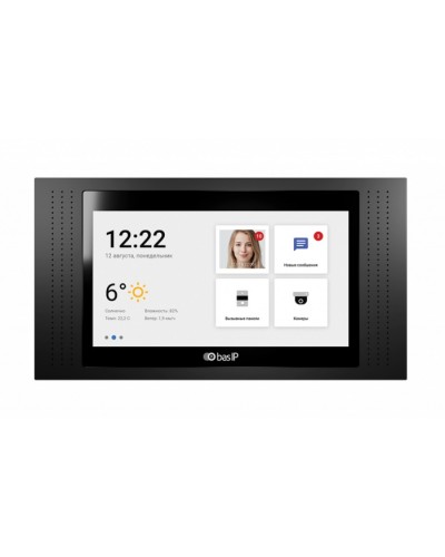 IP-видеодомофон BAS-IP AT-07L BLACK в Пятигорске Вызывные IP панели Pintop.ru
